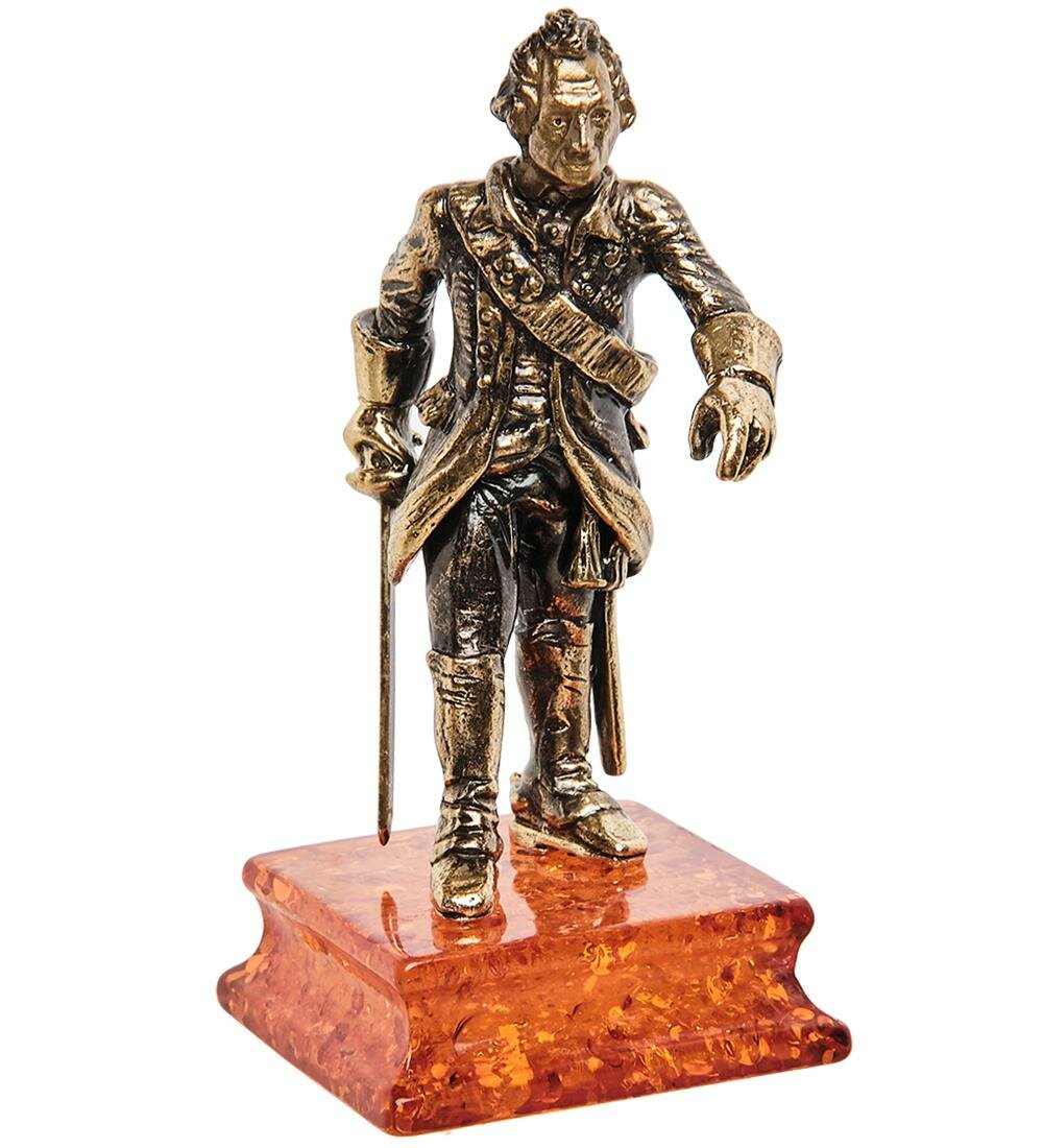 Фигурка Великий Суворов (янтарь)