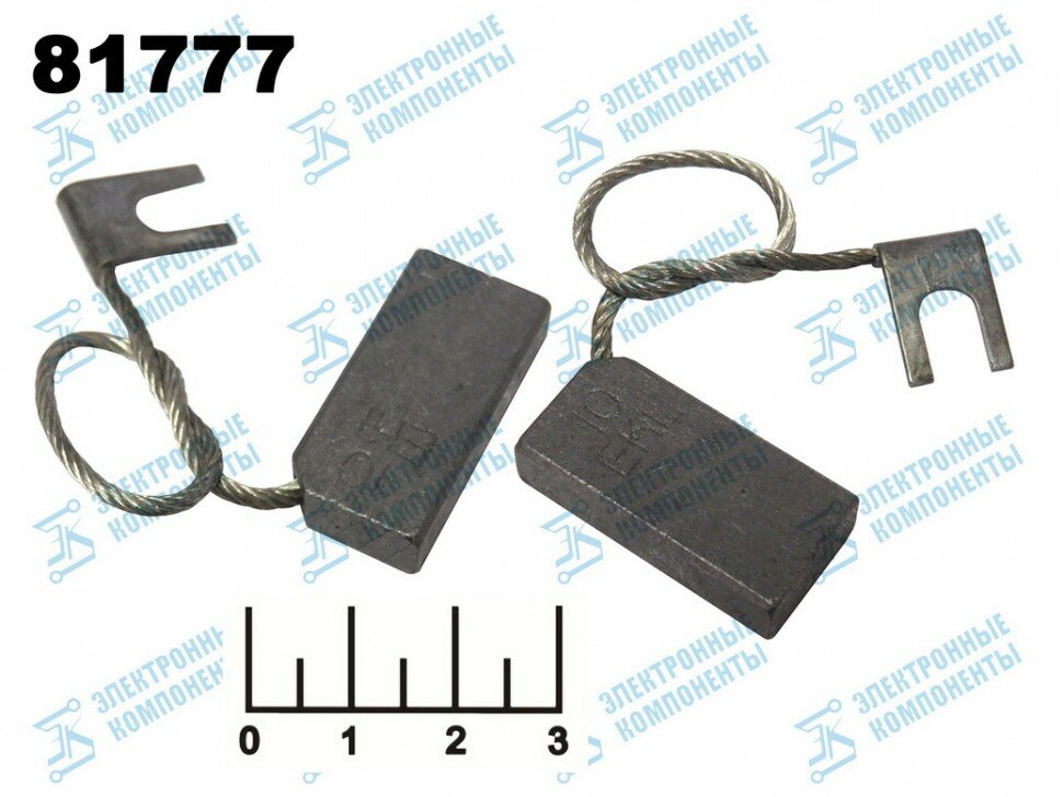 Щетка графитовая 8*16*32 EKL-10 (2 штуки)