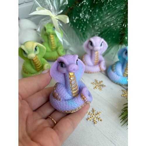 Мыло- змейка Кобра символ 2025 года. Набор 5 штук