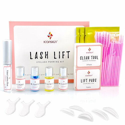 Набор для химической завивки ресниц ICONSIGN Lash Lift, с аксессуарами
