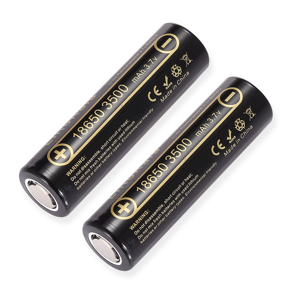 4шт. LiitoKala Lii-35A 18650 3500mAh батарея для портативной бытовой техники — фото 1