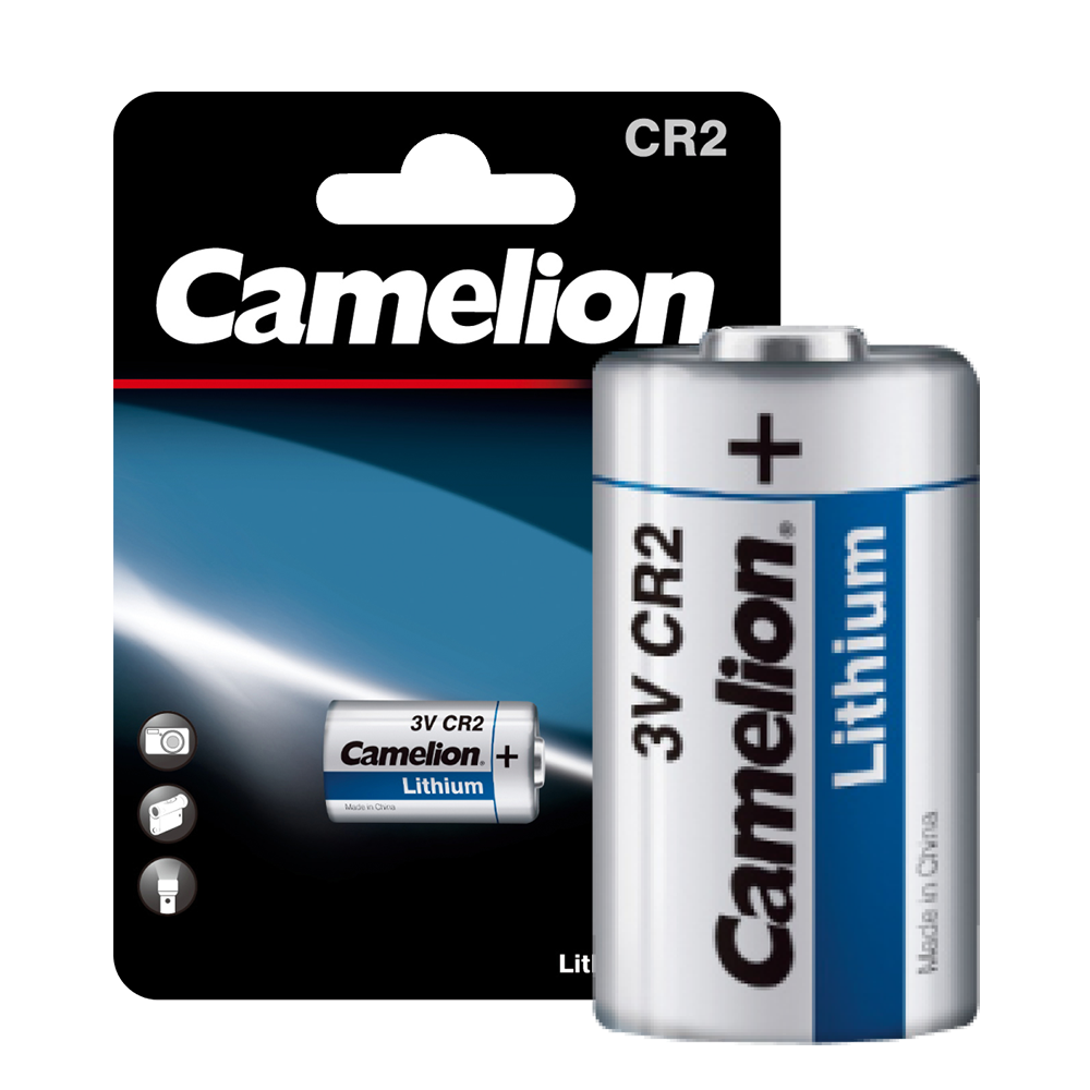 Батарейка Camelion Lithium, CR2, 3 В, 850 мА*ч, влагозащитный корпус