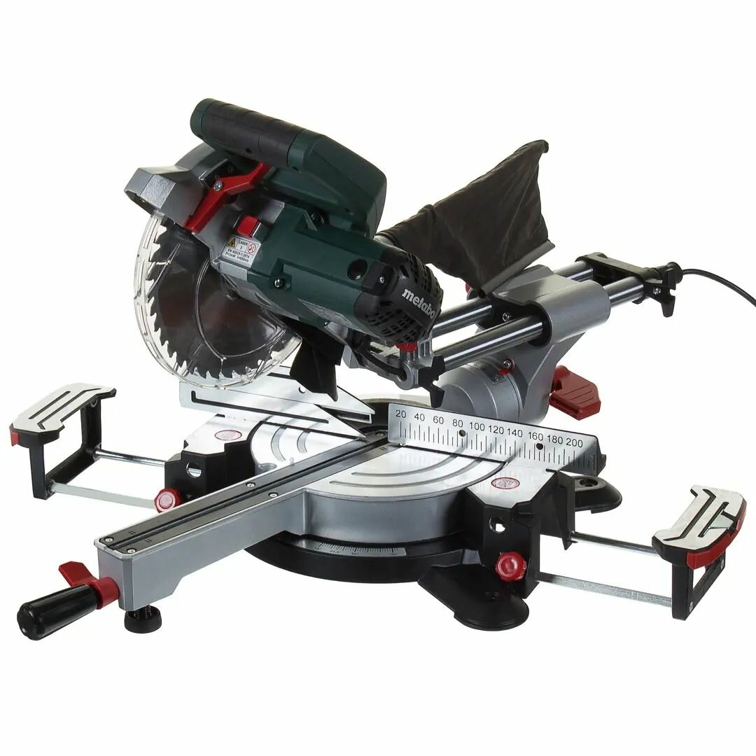 Пила торцовочная сетевая Metabo KGS216M, 1200 Вт 216 мм 613216000