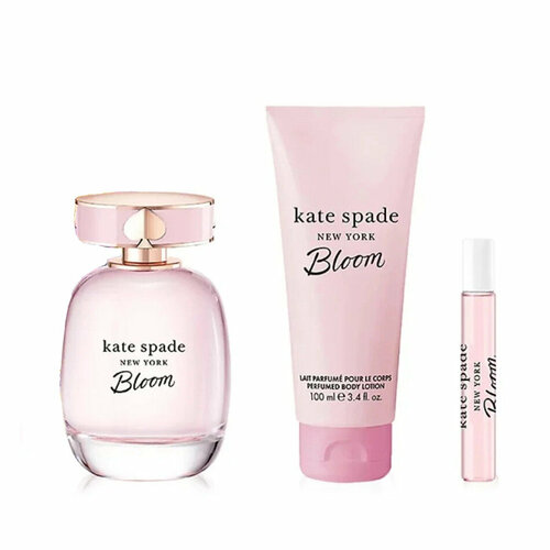 Kate Spade New York Bloom набор туалетная вода 100 мл + миниатюра 7.5 мл + лосьон для тела 100 мл / Кейт Спейд Нью Йорк Блум