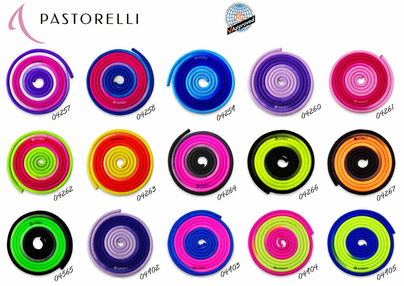 Скакалка Pastorelli New Orleans multicolore - 04264 — фото 1