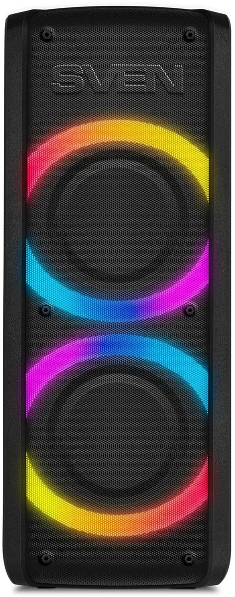 Колонка портативная Sven АС PS-710, 100 Вт, черного цвета, стерео