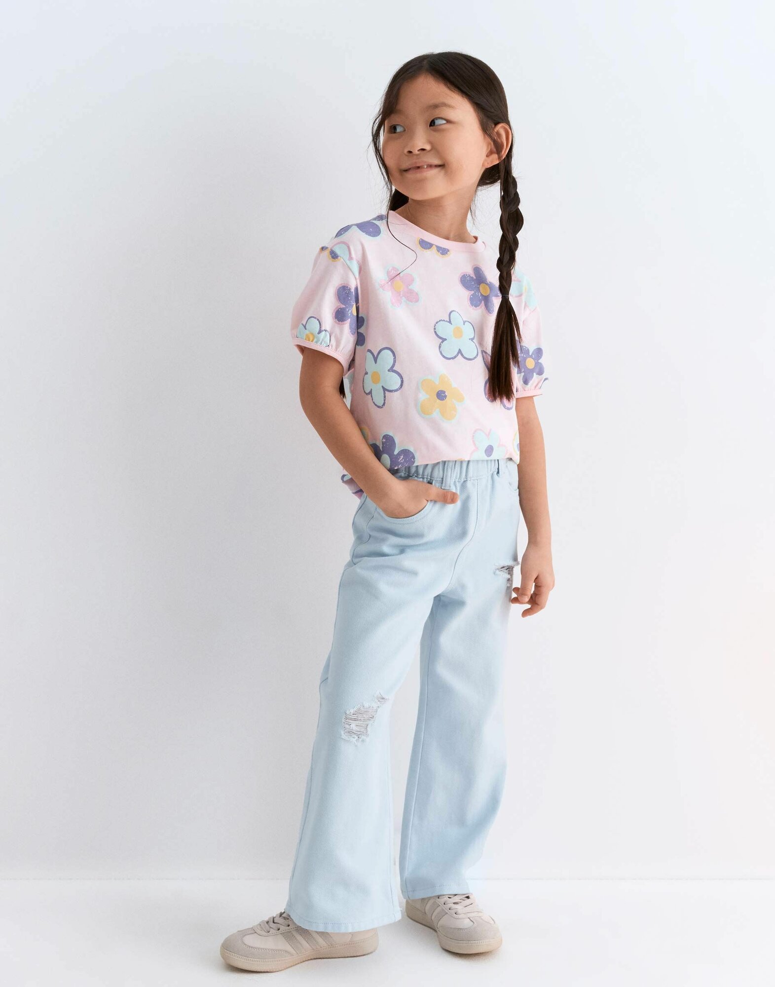 Джинсы Gloria Jeans размер 5-6л/116 голубой