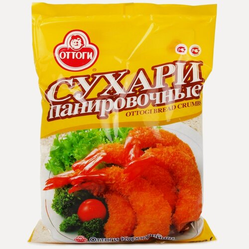 Изображение товара Панировочные сухари Ottogi, темпура Оттоги 1 кг, Южная Корея