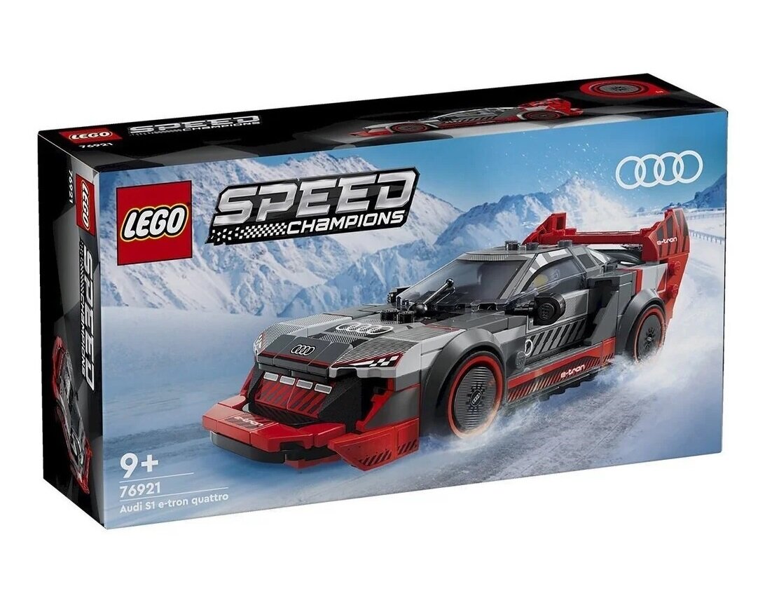 Конструктор Lego Speed Champions Гоночный автомобиль Audi S1 e-tron quattro 274 детали 76921