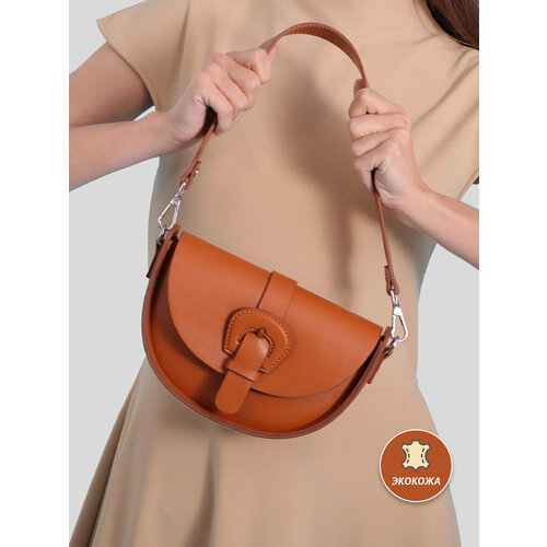 Сумка кросс-боди OVONZO, фактура матовая, небесно-голубой