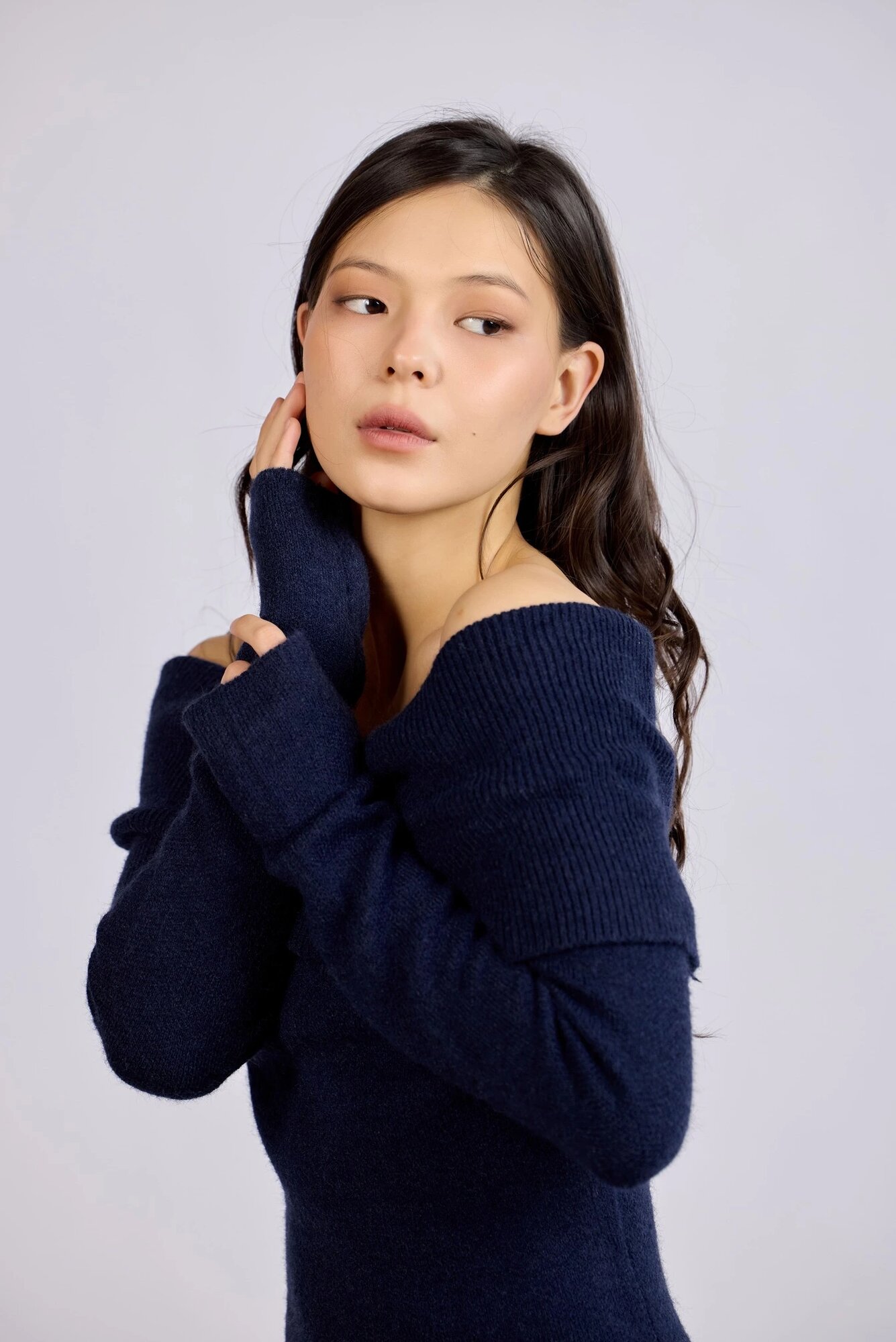 Платье Selfie, размер M, темно-синий — фото 1