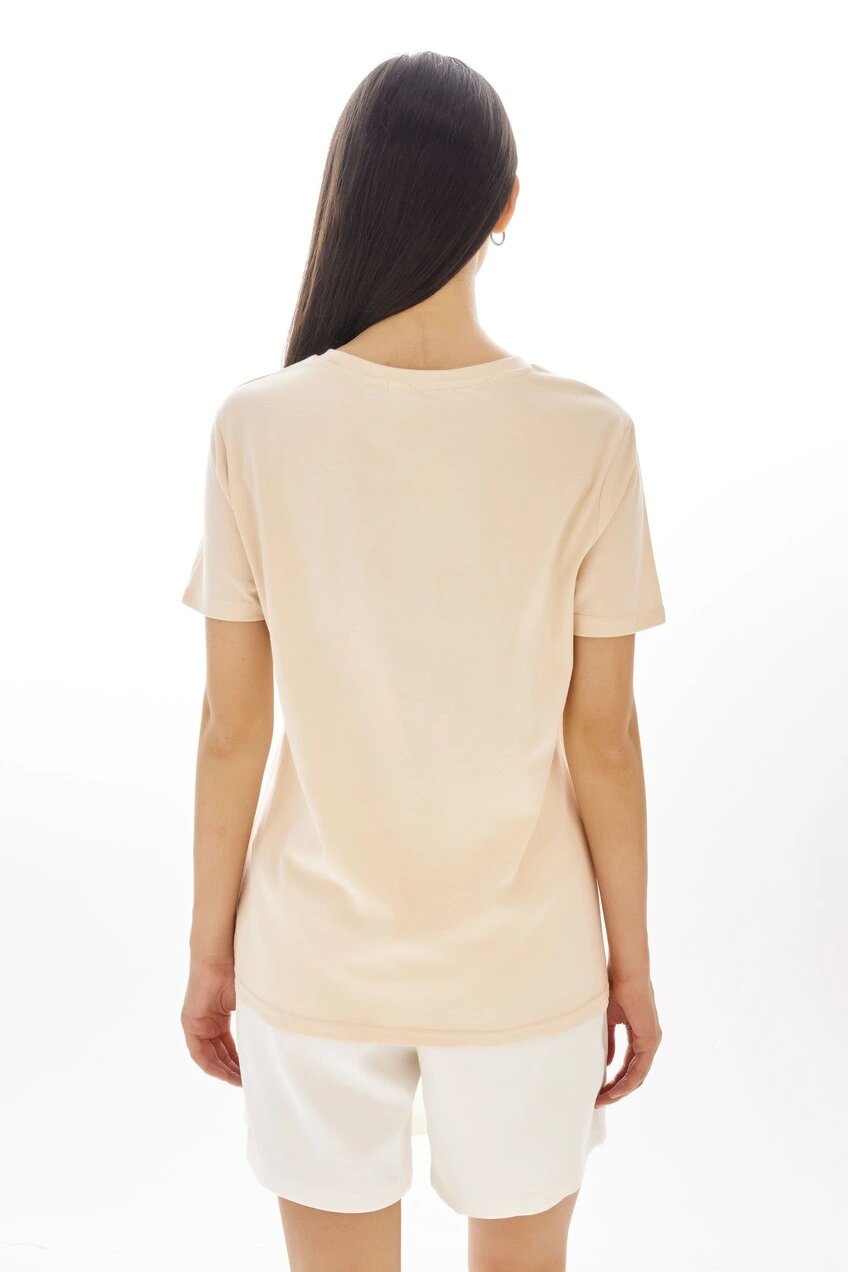 Футболка Selfie, размер XS, айвори — фото 1