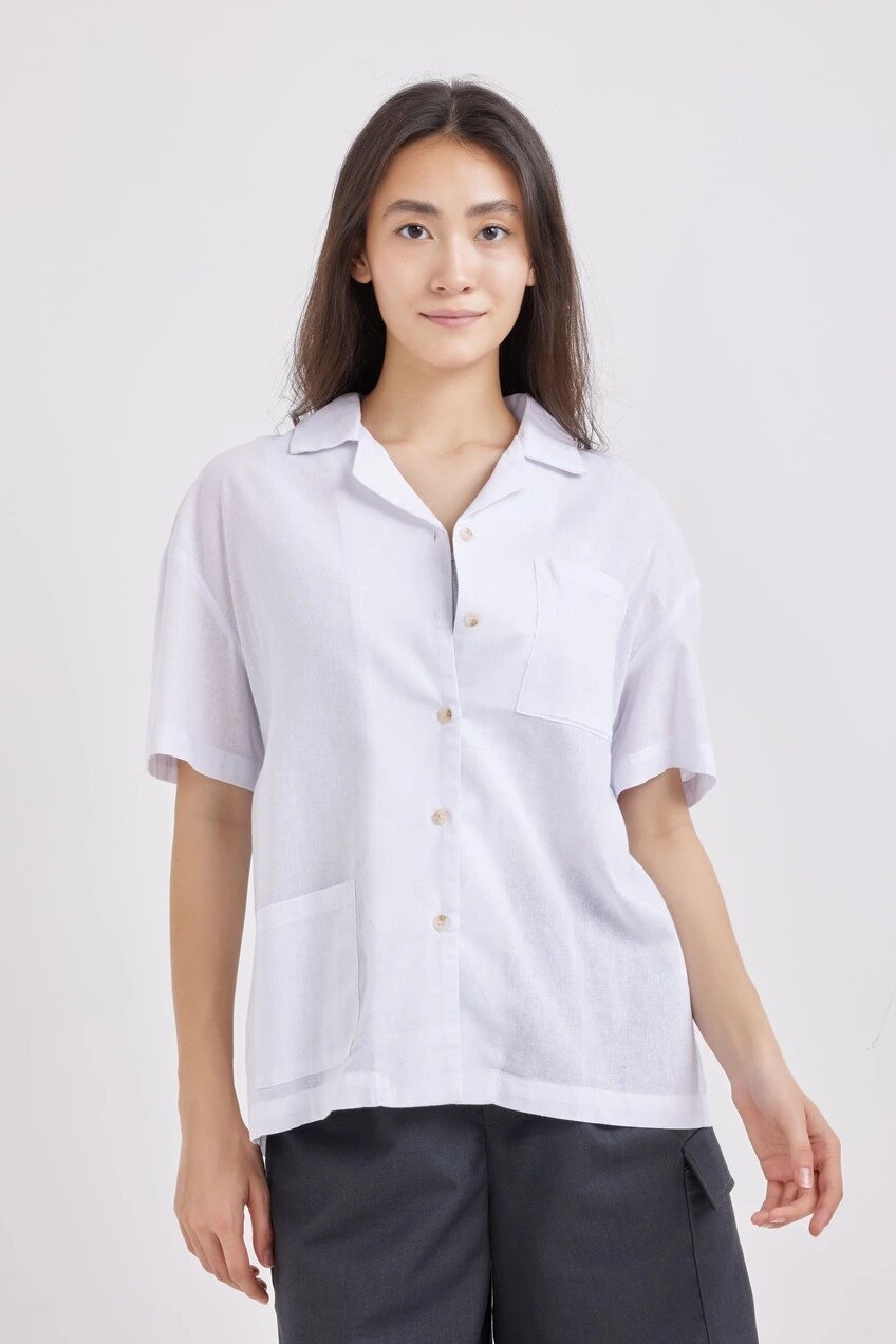 Рубашка Selfie, размер L, белый — фото 1