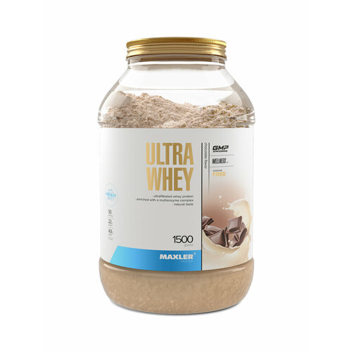 Протеин Maxler Ultra Whey, 1500 гр., шоколад