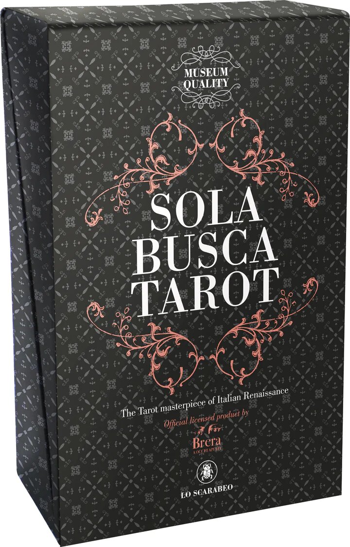 Набор Таро Сола Буска (музейное качество) / Sola Busca Tarot Museum Quality Kit