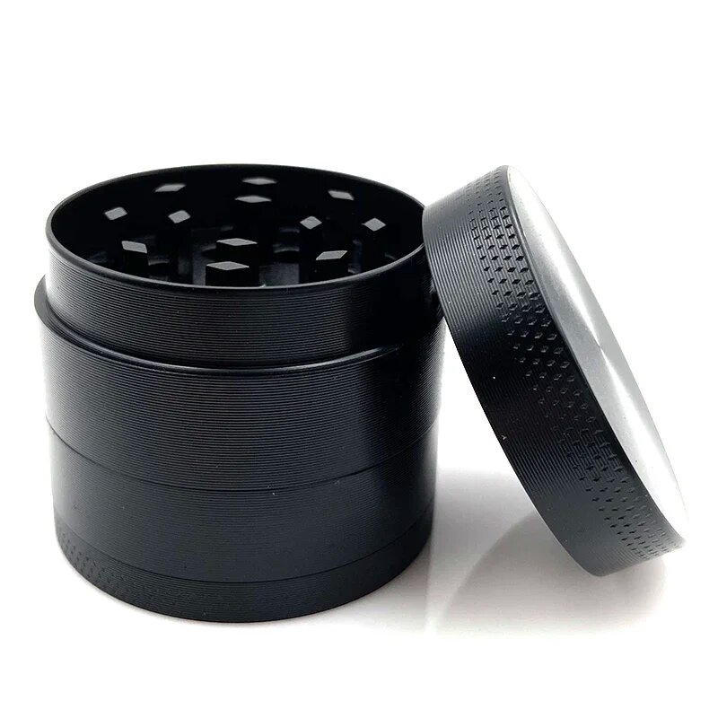 Мини мельница для трав Zinc Alloy 40 мм, Черный