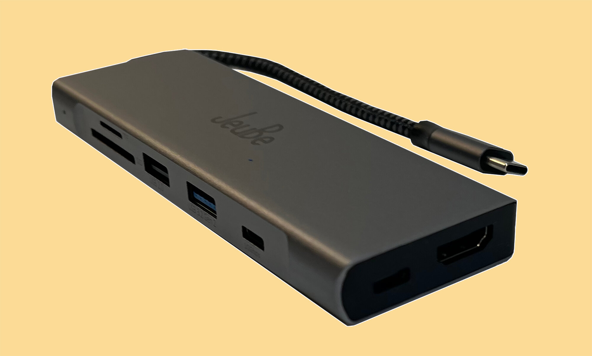 USB-C ( Type C ) концентратор 8 в 1 с поддержкой M.2 SATA + SD + TF + USB2.0 + USB3.0 + USB Type-C + PD + HDMI