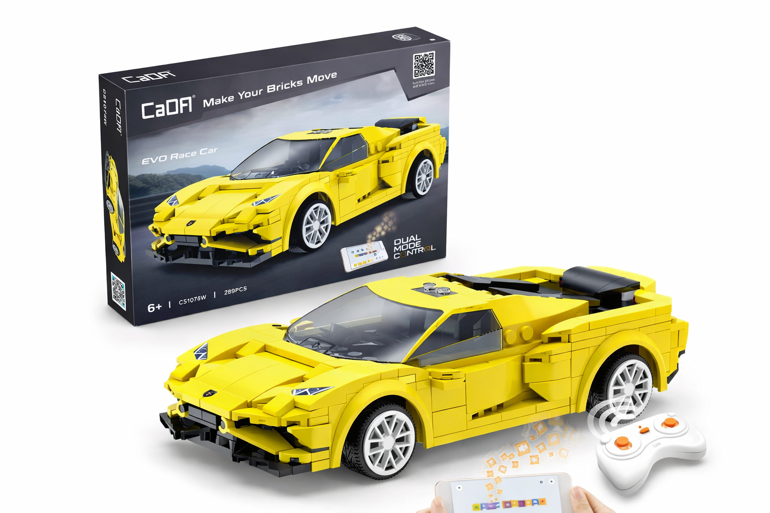 Конструктор Лего "Радиоуправляемая машина Масерати", 320 деталей