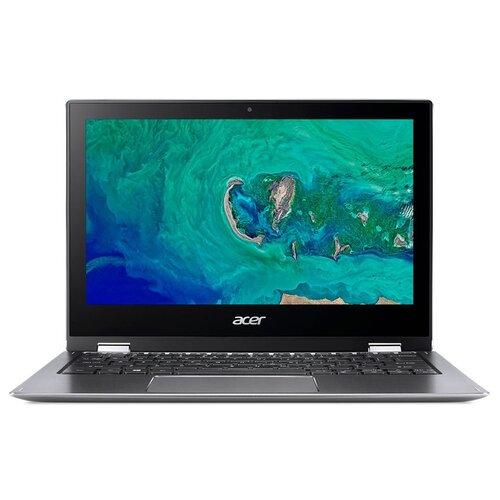 фото Ноутбук acer spin 1 (sp111-34n-c9et) (intel celeron n4000 1100mhz/11.6"/1920x1080/4gb/64gb emmc/dvd нет/intel uhd graphics 600/wi-fi/bluetooth/windows 10 home) nx.h67er.004, серый