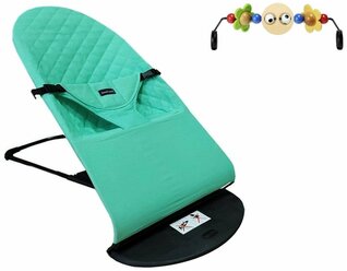 Шезлонг детский 0+ Baby Balance Chair (Бирюзовый)