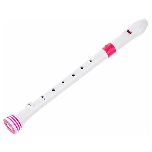 Блокфлейта сопрано NUVO Recorder White/Pink nuvo recorder white pink блок флейта сопрано строй с барочная система материал абс пластик цвет белый розовый чехол в комплекте