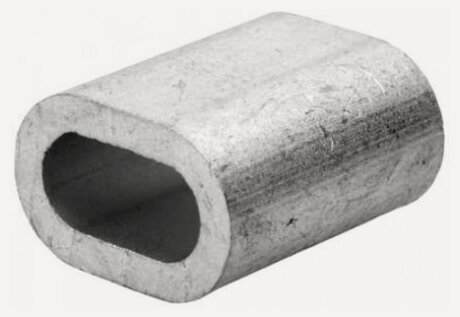 Изображение товара Зажим троса 12мм, алюминиевый DIN 3093 (25шт)