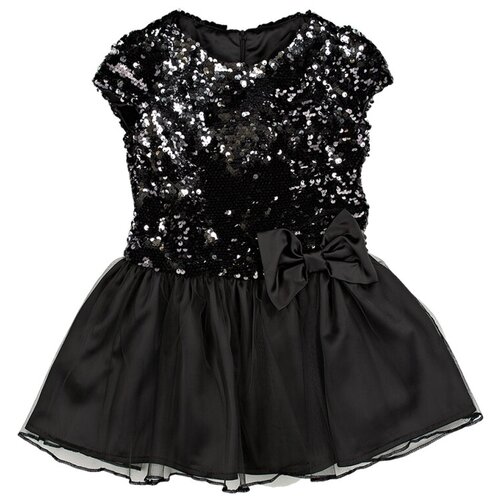 Платье Mini Maxi, модель 6174, цвет черный, размер 98