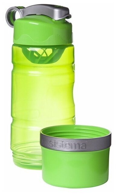 Спортивная бутылка (615 мл), 8.7х7.9х23 см, цвета в ассортименте 535 Sistema