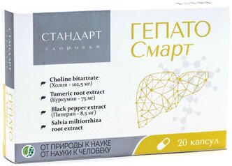 Гепато Смарт препарат для восстановления печени и всего организма