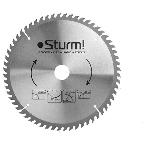 Пильный диск Sturm! 9020-250-32-60T 250х32 мм