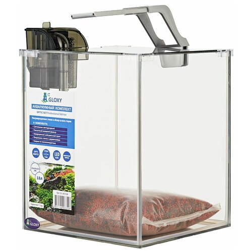 Аквариум Gloxy Optic Set Professional Edition 18 л