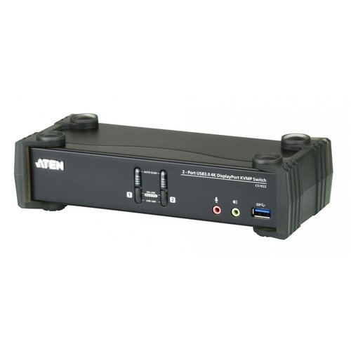 KVM-переключатель ATEN CS1922 4 портовый kvm коммутатор 4k hdmi 3840 2160 30 гц