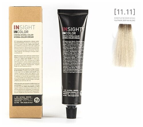 Insight Incolor крем-краска, 11.11 платиновый интенсивно-пепельный блонд