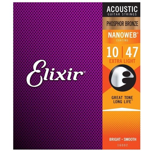 фото Elixir 16002 струны для акустической гитары