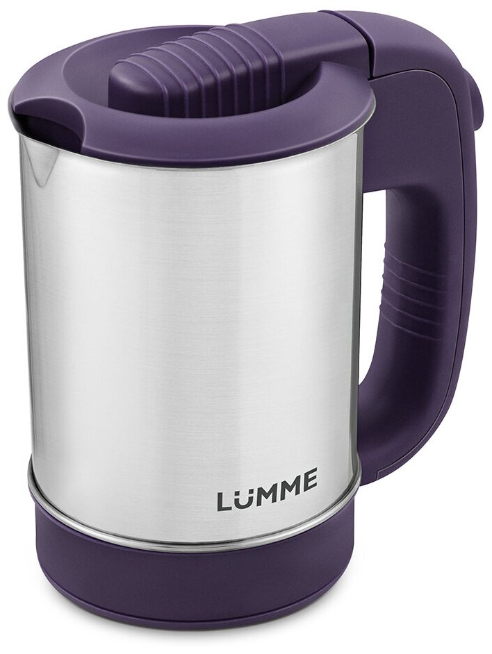 LUMME LU-155 темный топаз чайник металлический - фотография № 1