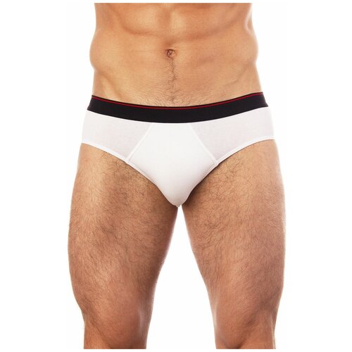 фото Трусы мужские слипы, брифы, хлопковые uomo fiero 030fs-белый-50