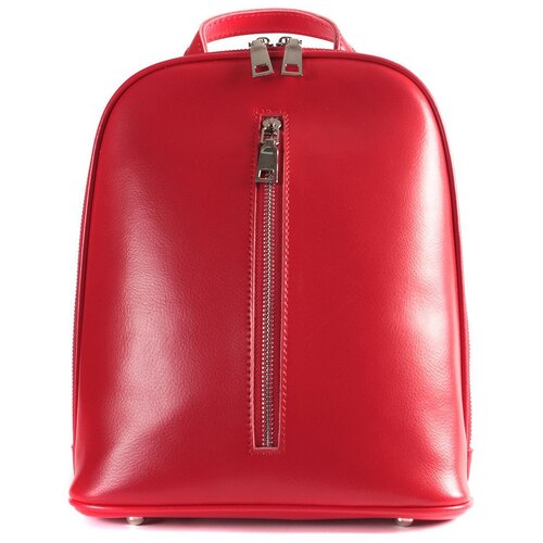 фото Рюкзак женский натуральная кожа meyninger св268/красный, модель рюкзак