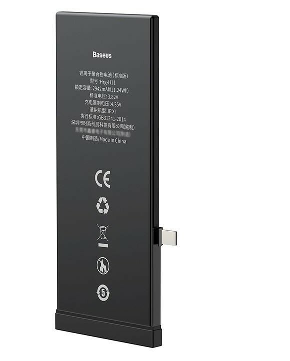 Аккумулятор Baseus Original Phone Battery 2942 мАч для iPhone XR, цвет Черный (ACCB-AIPXR) — фото 10