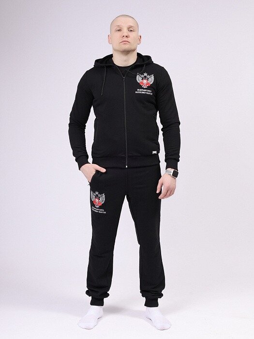 Спортивные штаны ФБ РТ 4.0 черный - ФБ россия - Черный - 52-XL