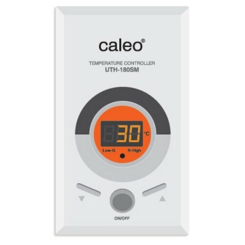Терморегулятор Caleo UTH-180SM белый терморегулятор uriel uth 200 серебристый