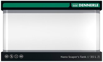 Аквариумный набор 35 л (крышка, подставка) Dennerle Nano Scaper's Tank 35 черный/зеленый