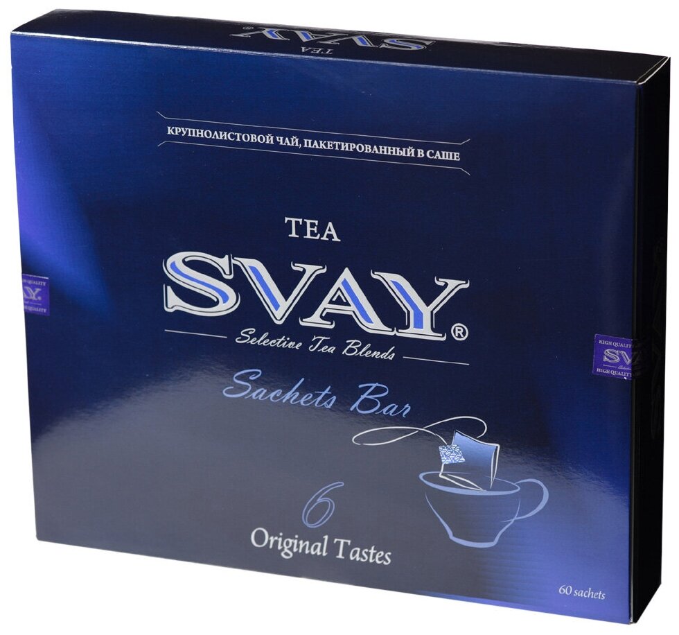 Чай Svay Sachets Bar 60 саше (4к) - фотография № 1