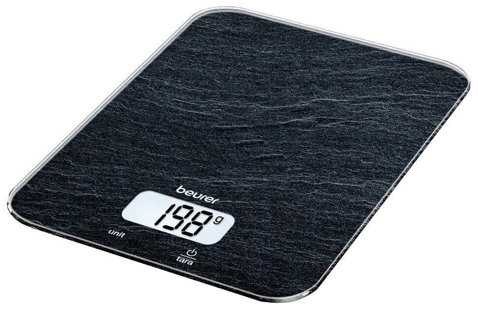 Весы кухонные электронные Beurer KS19 slate макс. вес:5кг рисунок