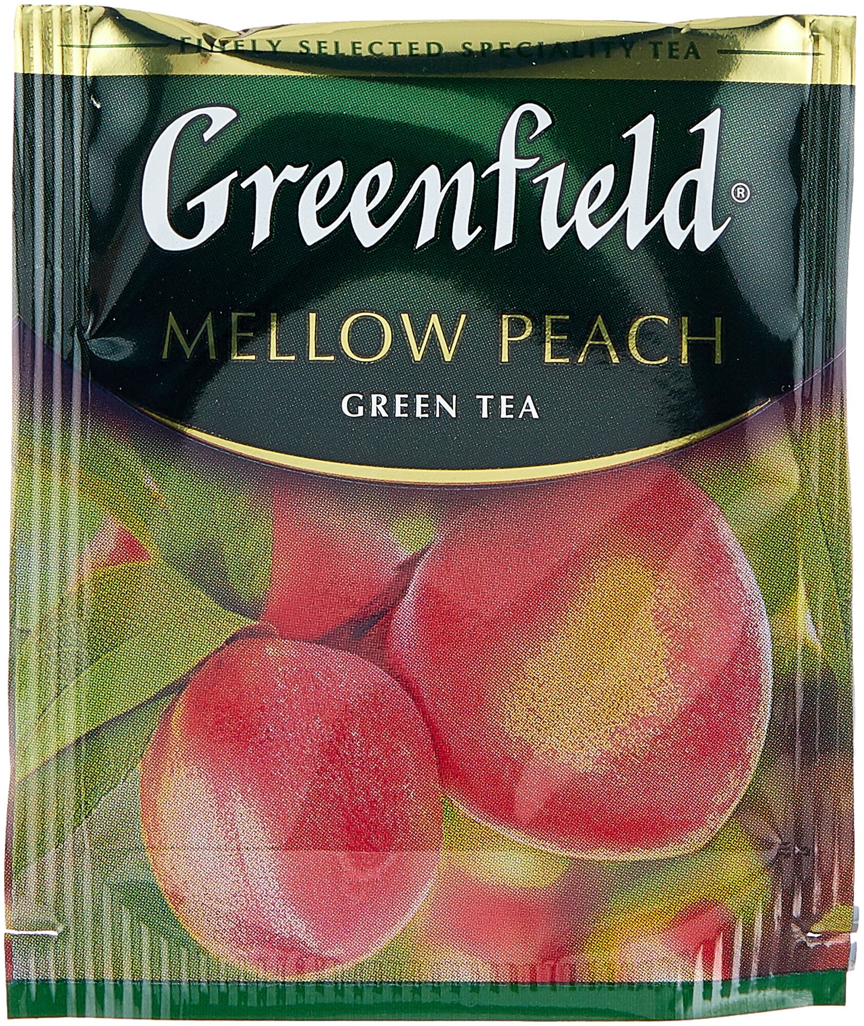 Чай зеленый Greenfield Mellow Peach в пакетиках, 25 пак., 2 уп. - фотография № 3