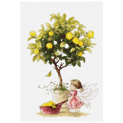 Набор для вышивания «Лимоны», 20x29 см, Luca-S