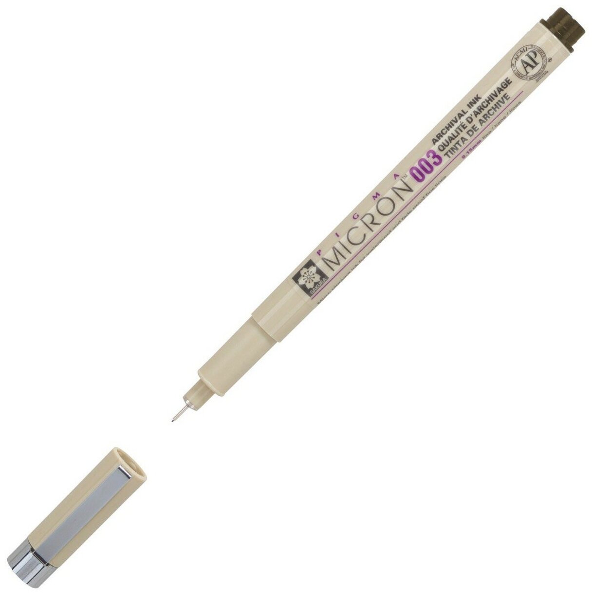 SAKURA Ручка капиллярная Pigma Micron 003 0.15 мм