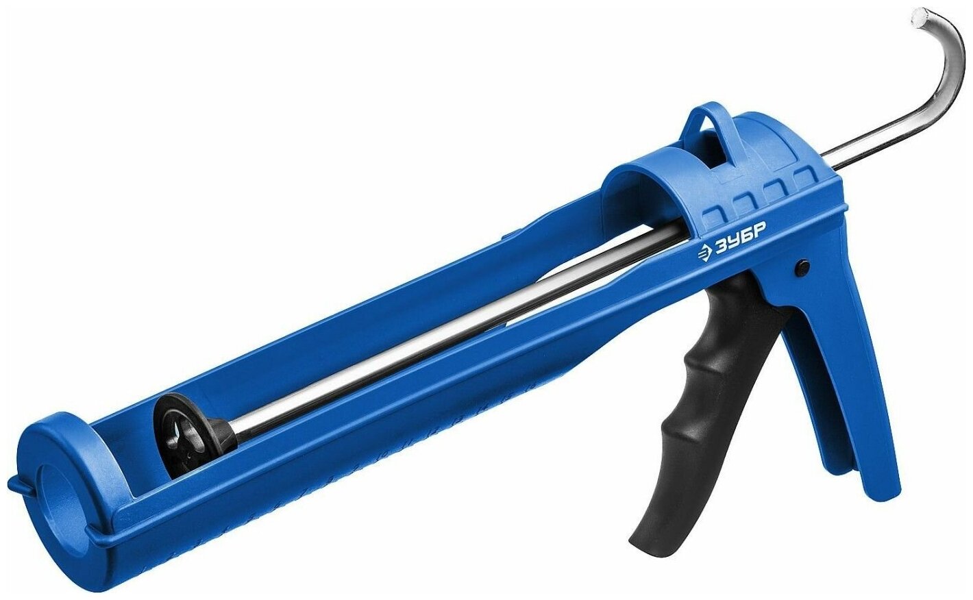 Лёгкий полукорпусной пистолет Зубр для герметика Эксперт, 310 мл, серия Профессионал 06627 .