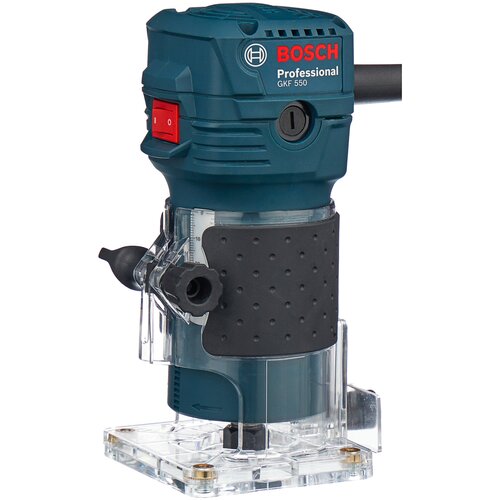 Кромочный (триммер) фрезер BOSCH GKF 550 Professional, 990 Вт черный