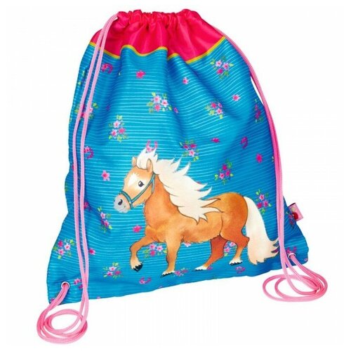 Spiegelburg Мешок для обуви Mein Kleiner Ponyhof 14926 голубой 1249₽