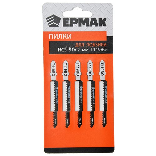 Пилка Ермак HCS EU 51x2mm T-119ВО 5шт 664-272